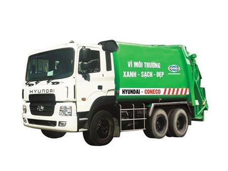 Xe chở rác nền nhập khẩu Hyundai HD260 22 khối 