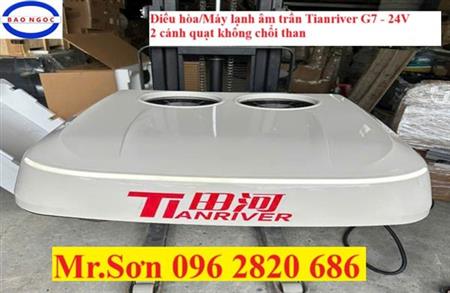 ĐIỀU HÒA ÂM TRẦN TIANRIVER G7 GẮN CHO XE TẢI, XE ĐẦU KÉO